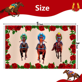 High-quality polyester Derby flag with weather-ready outdoor display in the garden.