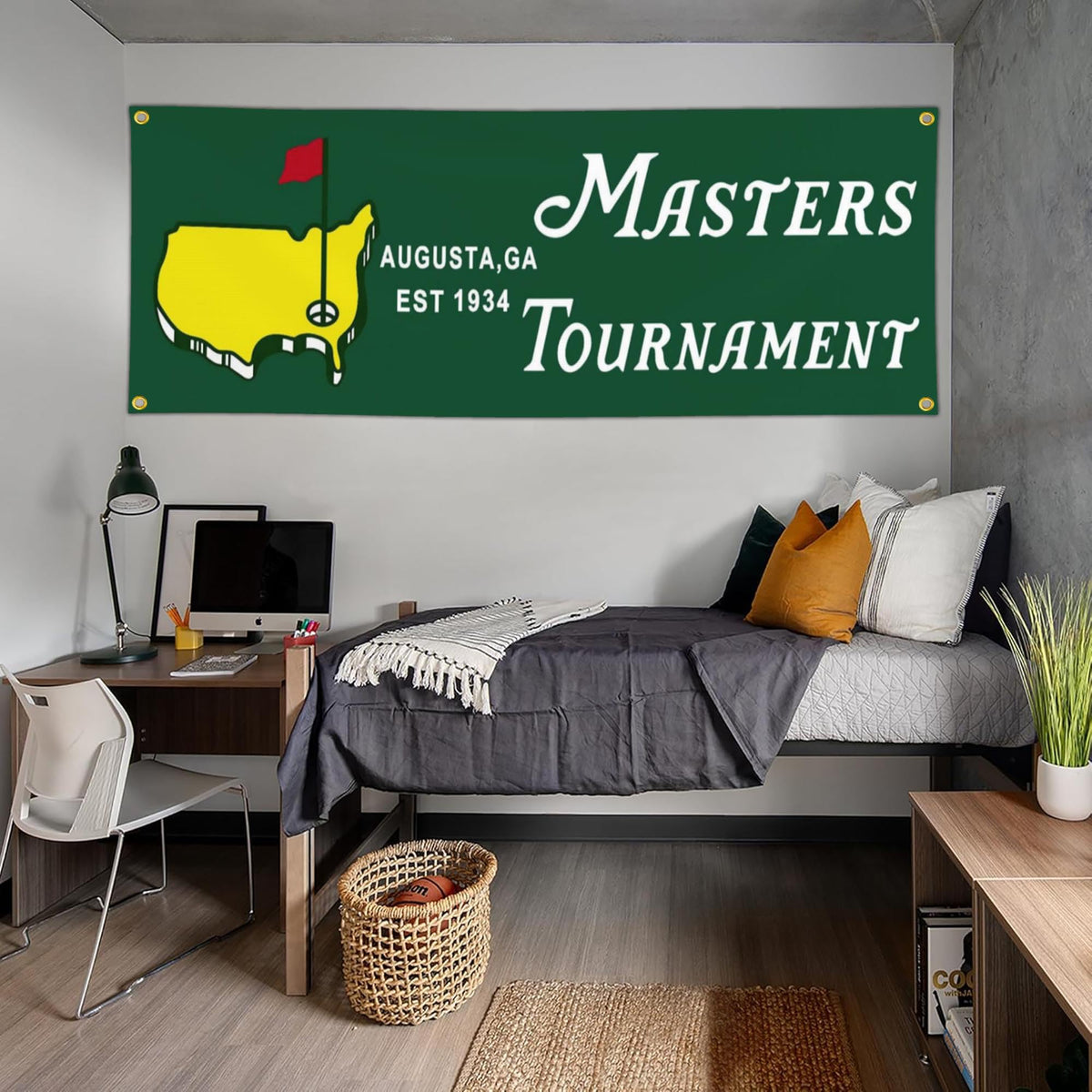 Aroxtms 24x72 flag adds colorful imagery for event-ready decor.