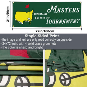 Aroxtms golf flag makes a thoughtful gift for golf lovers and home decor.