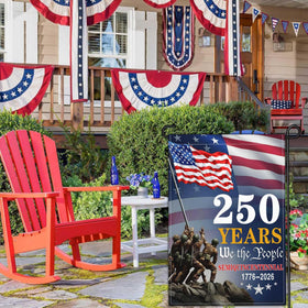Aroxtms premium patriotic flag for seasonal display and gifting