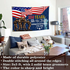 Aroxtms USA 3x5 flag ready for outdoor display and year-round patriotism