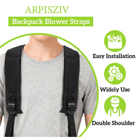 Arpisziv straps close-up showing adjustable padding and grip.