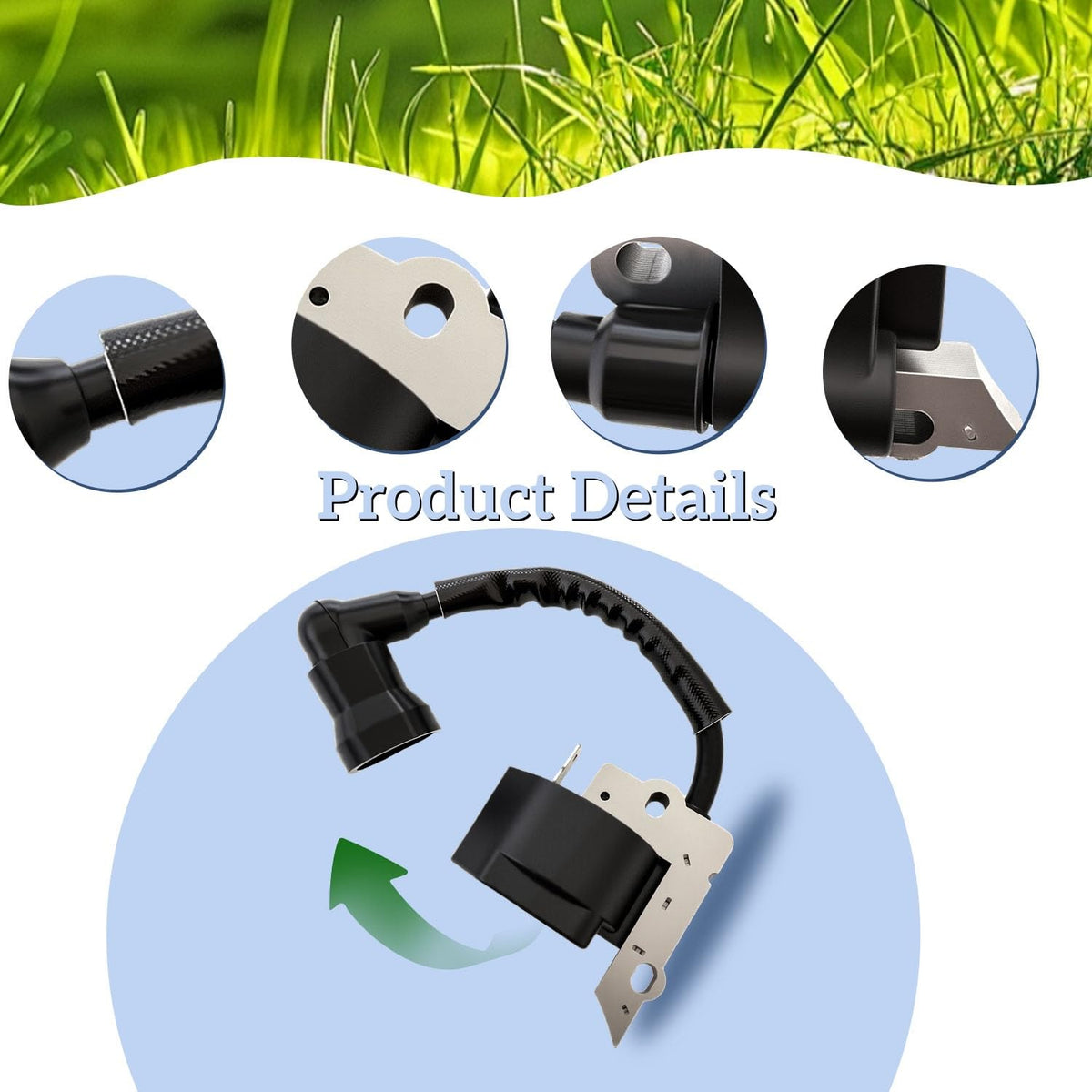 Arpisziv ignition coil compatible with BVM210VS and BVM200FE models.