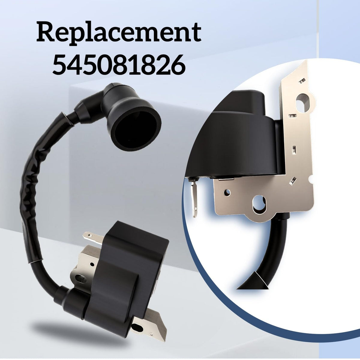 Arpisziv ignition coil cross-compatibility with Husqvarna, Craftsman, and Weed Eater tools.