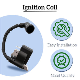 Arpisziv ignition coil fits Poulan P200C and BVM200C precisely.
