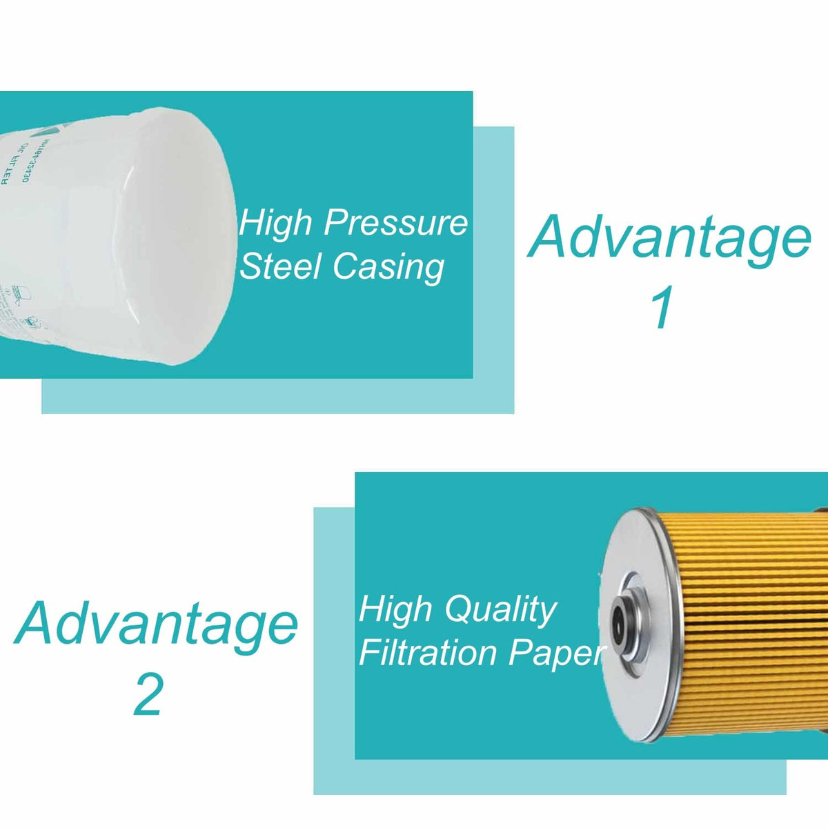 Arpisziv oil filter aerial shot emphasizes durable construction