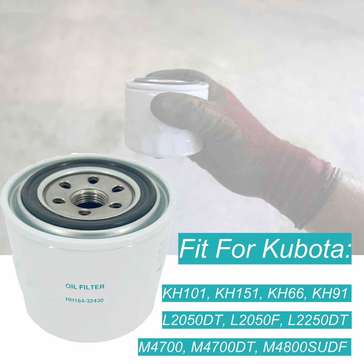 Arpisziv oil filter fits excavators and generators across models