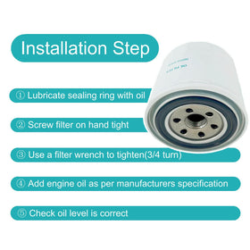 Arpisziv oil filter in hand demonstrates easy replacement