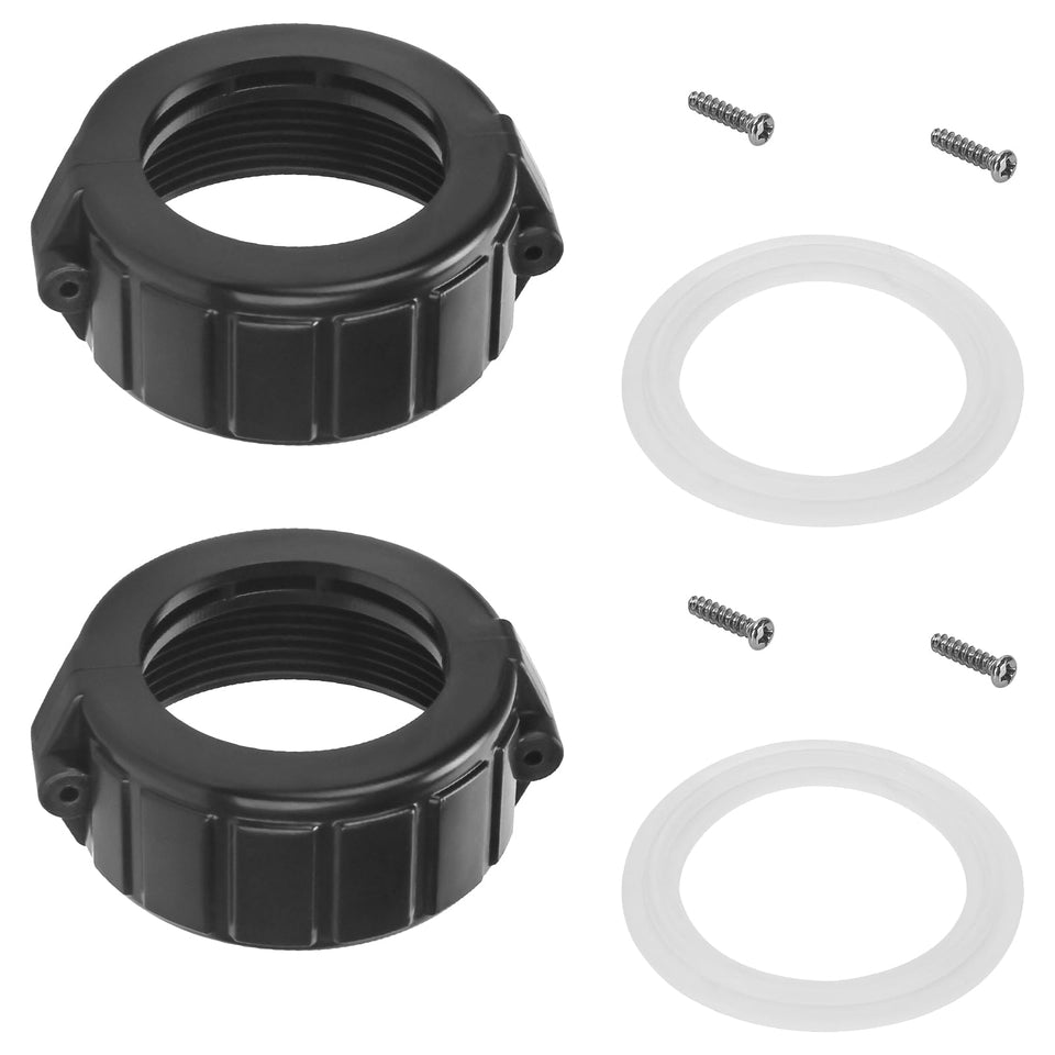 ArrogantF 2-inch spa heater split-nut union ready for leak sealing in hot tubs