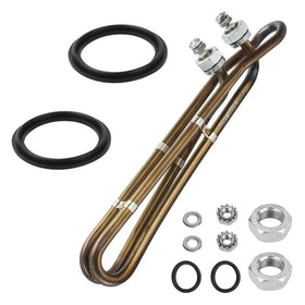 ArrogantF 4kW universal heater element close-up showing hi-flo design for efficient spa heating