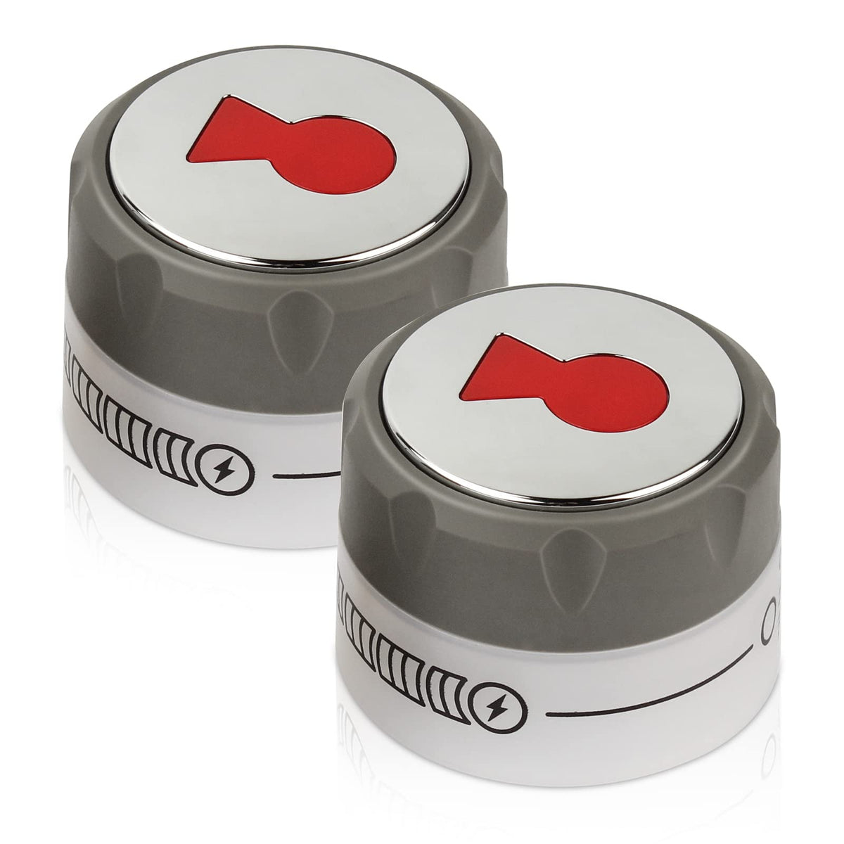 ArrogantF 91538 lighted control knobs installed on Weber Summit grill for improved visibility