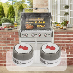 Two-pack ArrogantF knobs packaging emphasizes warranty and replacement practicality