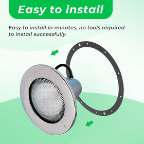 ArrogantF gasket for above-ground pool and spa, helps prevent leaks around lights.