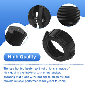 ArrogantF Balboa-compatible spa union for easy replacement