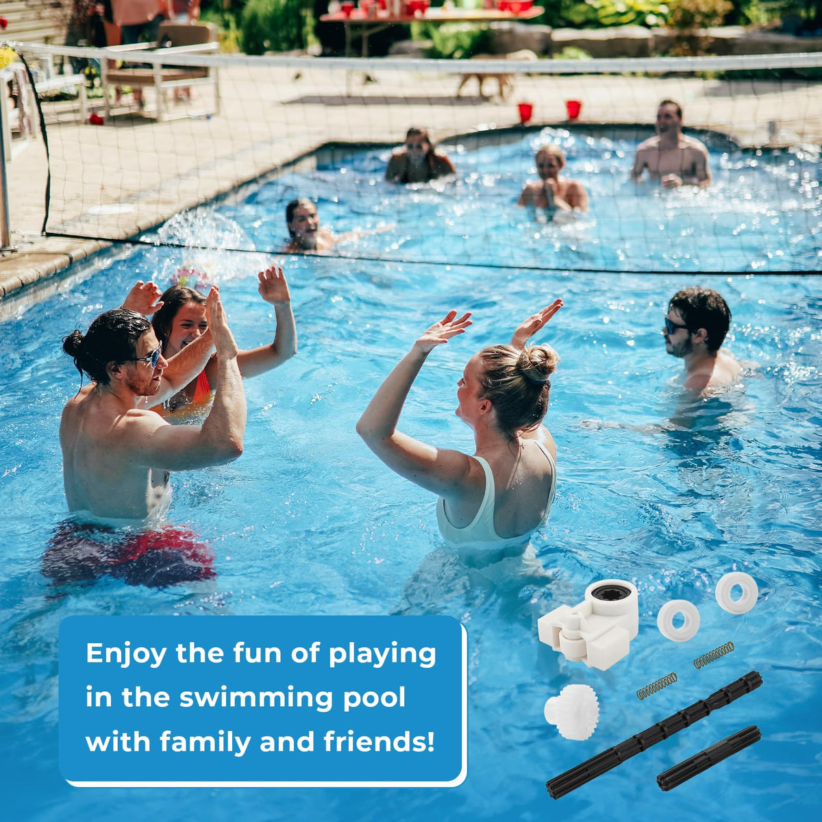 ArrogantF bearings and springs kit showing durable pool cleaner upgrade