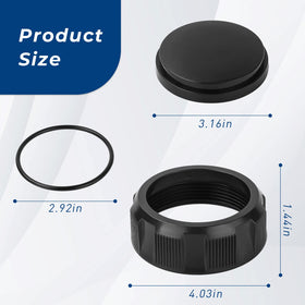 ArrogantF drain cap assembly for CL/CS series, snug fit and reliability.