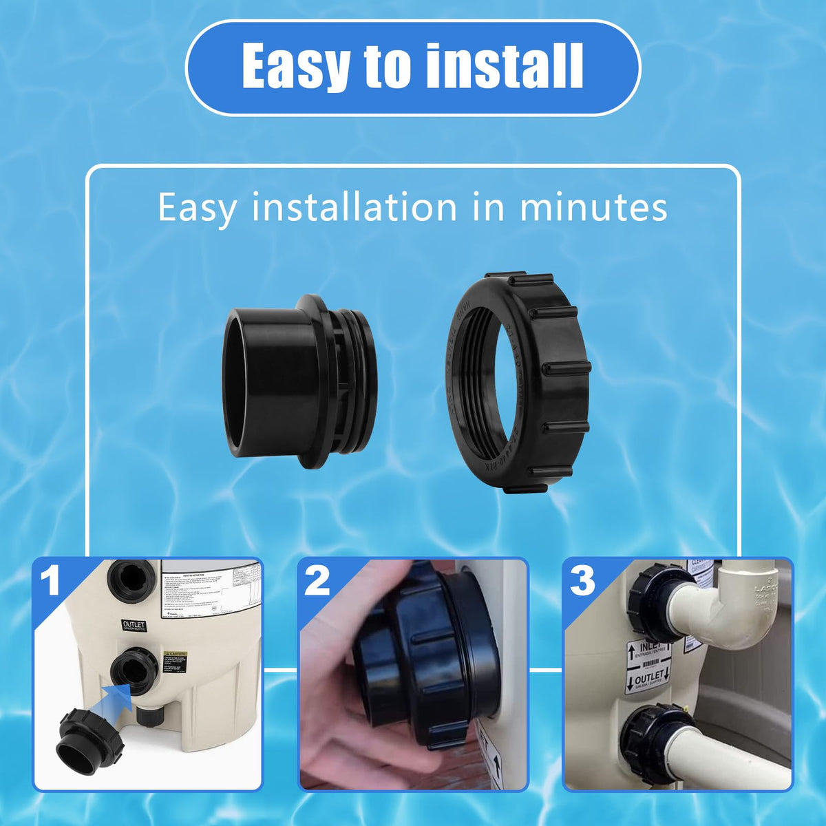 ArrogantF FNS Plus tank adaptor supports Pentair compatibility