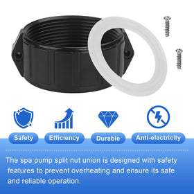 ArrogantF Gecko-compatible spa heater union part for broad compatibility