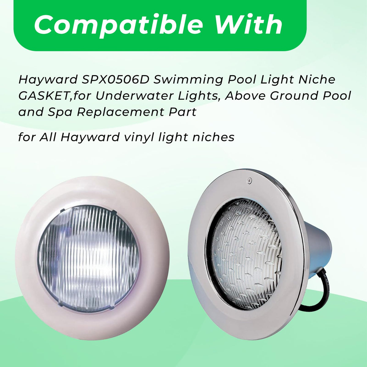 ArrogantF Hayward SPX0506D compatible gasket, reliable replacement part for pool lights.