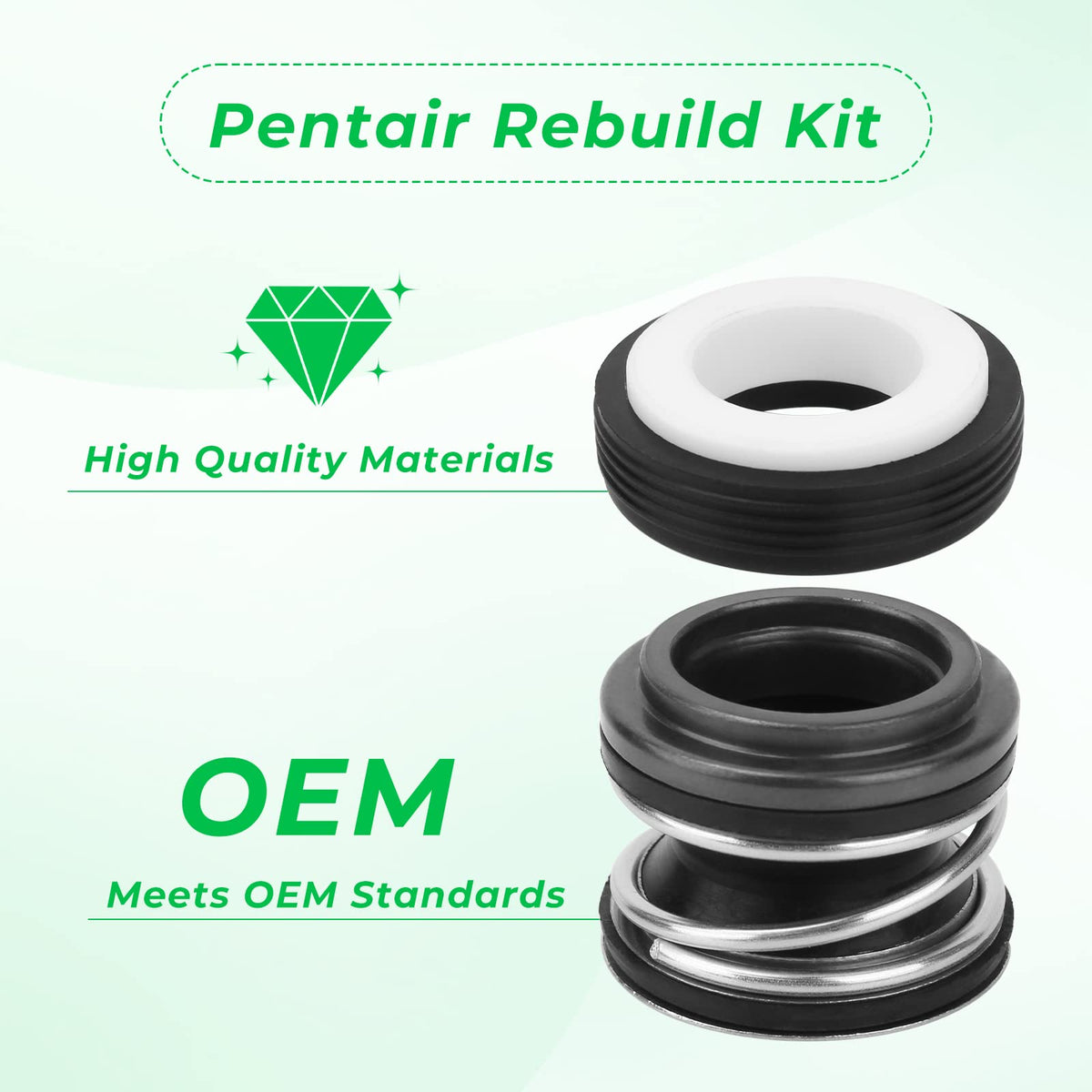 ArrogantF pump union O-rings secure connections in Pentair SuperFlo.