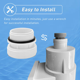 ArrogantF o-rings and teflon tape included for sealed connections.