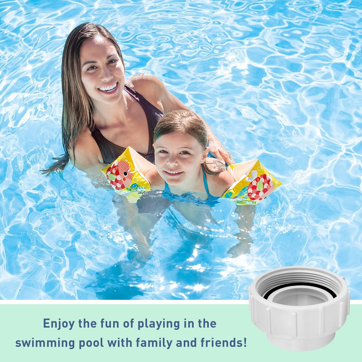 ArrogantF PKG188 durable construction offers long lasting pool equipment fittings.