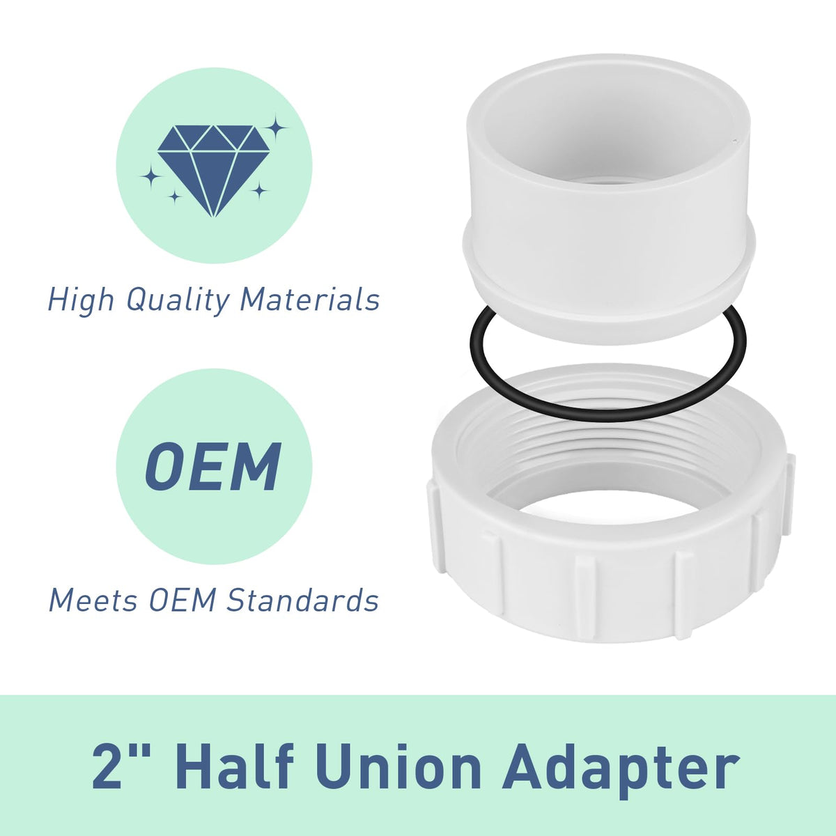 ArrogantF PKG188 Max-E-Therm compatible parts simplify pool equipment upgrades.