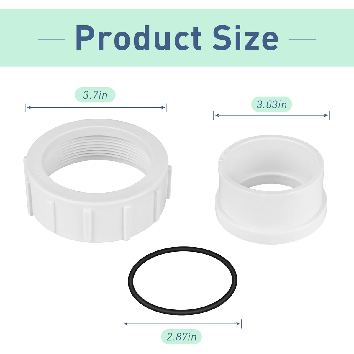 ArrogantF PKG188 fits Sta-Rite systems for reliable Pentair compatible filter connections.