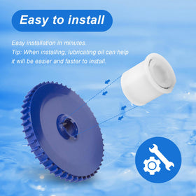 ArrogantF wheel bearing PVX976PK2 for PoolVergnuegen; durable seal during cleaning