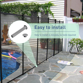 UV-resistant ArrogantF sleeve for durable pool safety components