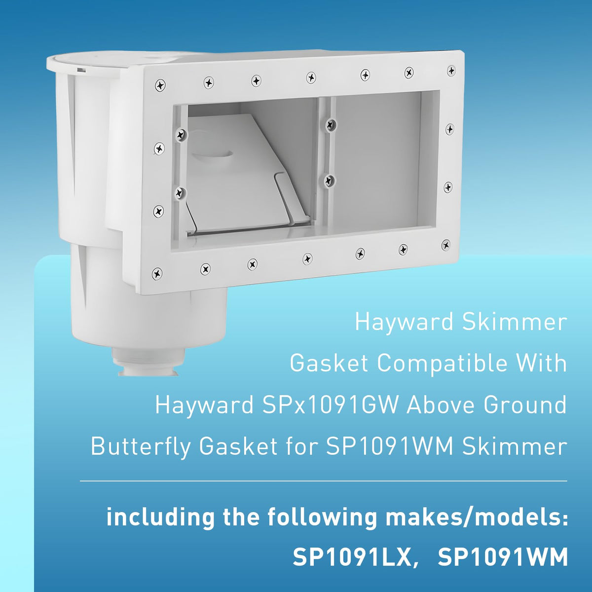 ArrogantF wide-mouth gasket for SP1091LX provides a precise fit for Hayward skimmers.