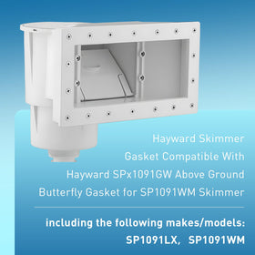 ArrogantF wide-mouth gasket for SP1091LX provides a precise fit for Hayward skimmers.