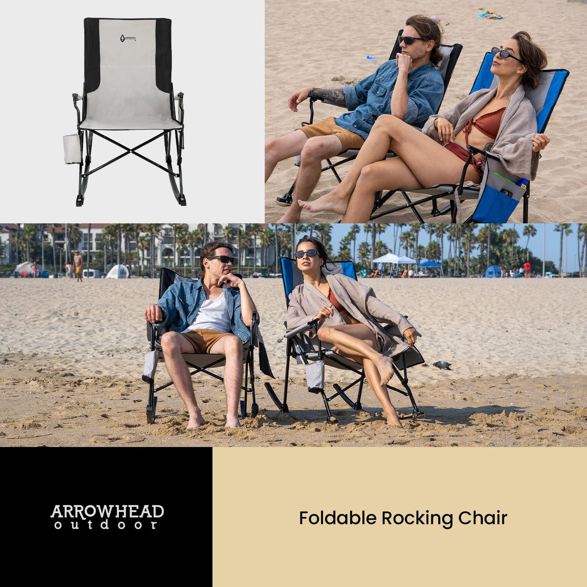 ARROWHEAD OUTDOOR ideal for camping, fishing, and patio relaxation.
