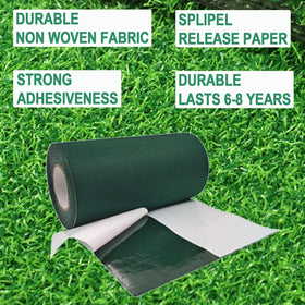 ARRYNTHEON 6in x 65.6ft tape dimensions emphasize long coverage and quick seaming.