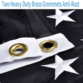 ARSOF two brass grommets enable secure hanging and rust resistance.