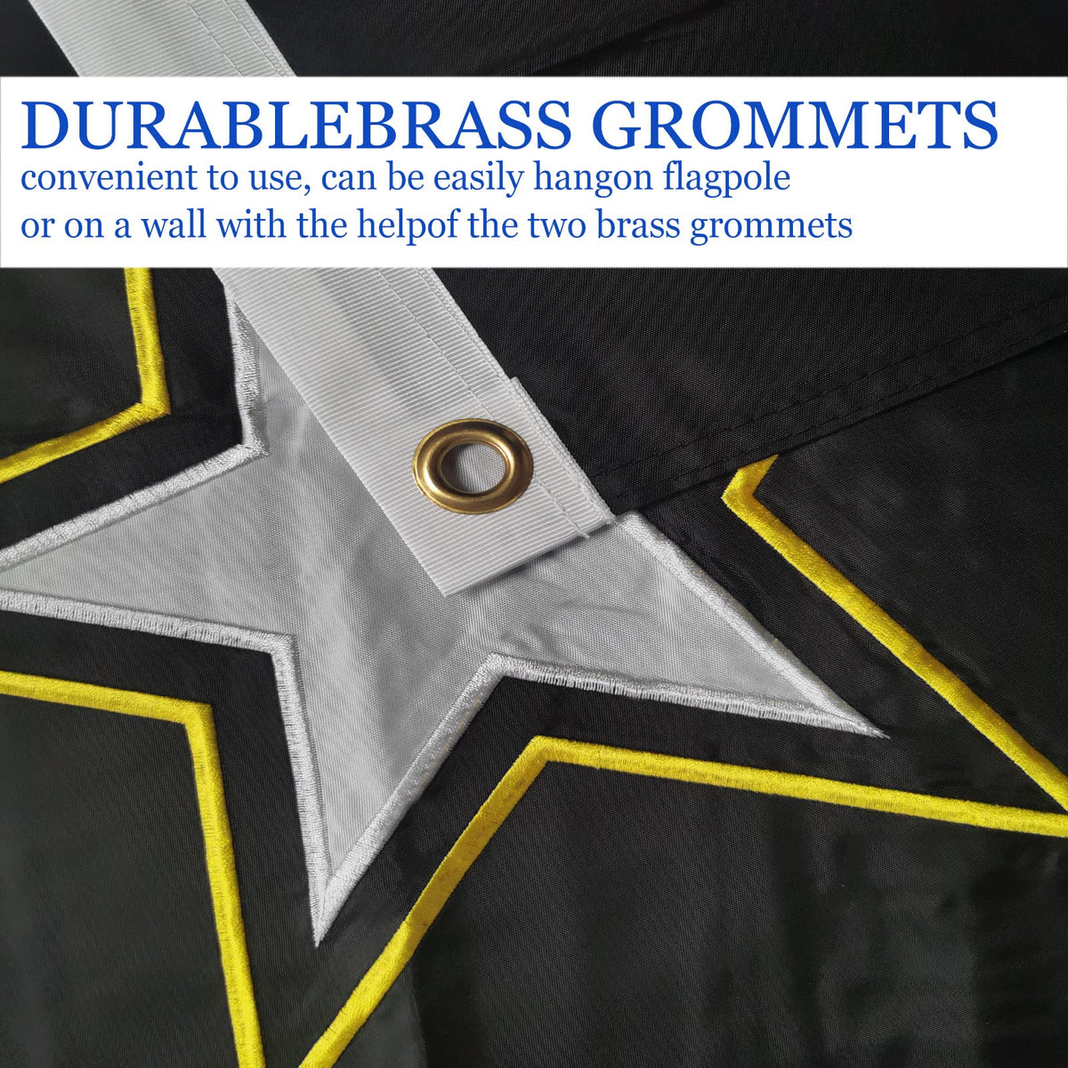 ARSOF flag with brass grommets for easy hanging