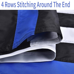 ARSOF flag with bright color and UV-resistant ink stays vivid