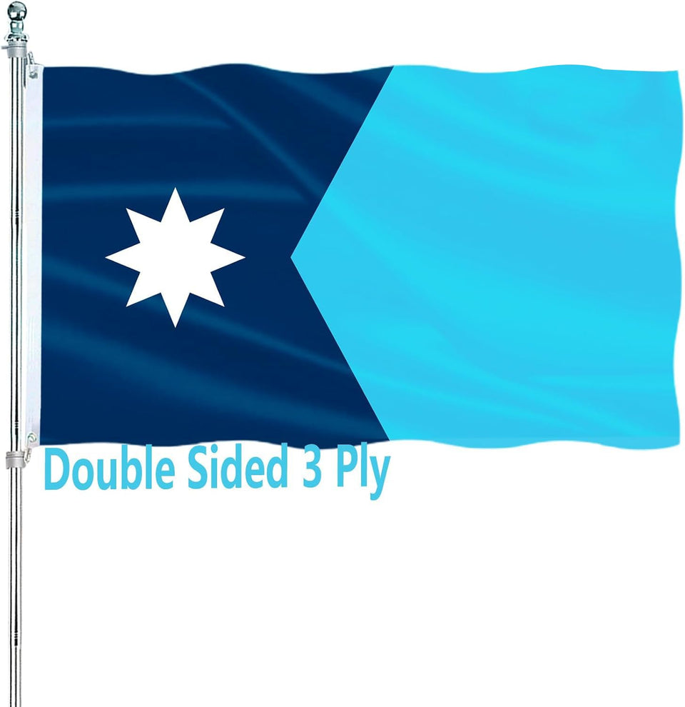 ARSOF Minnesota flag 3x5 front view with vivid outdoor colors.