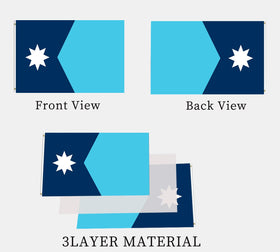 ARSOF flag with canvas header and brass grommets for durability.