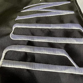 ARSOF Pow Mia flag heavy-duty header demonstrates wind resilience