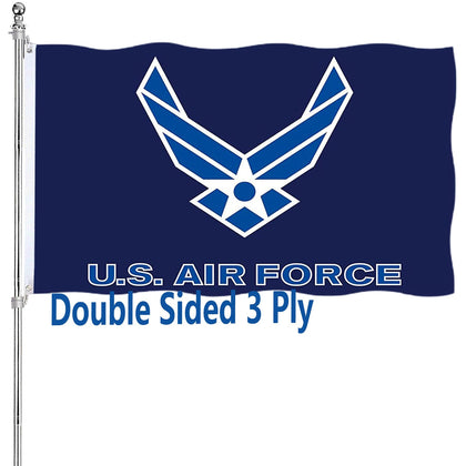 ARSOF US Air Force Wings flag 3x5 hanging wall display.