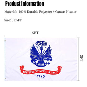 ARSOF flag printed with UV-resistant ink for longevity