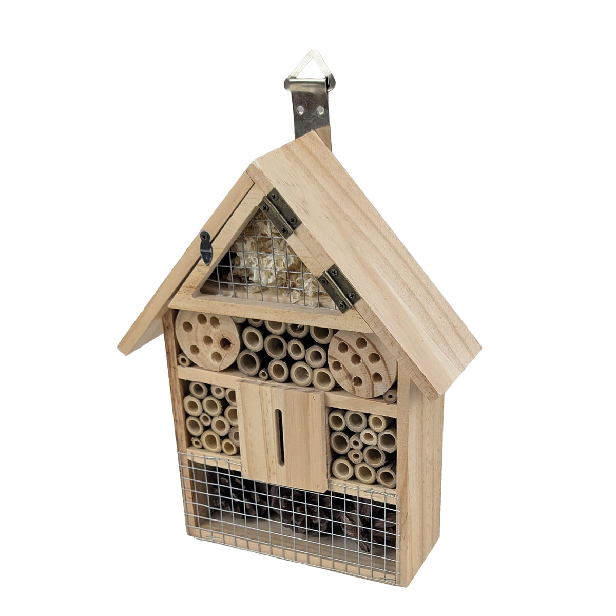 ARTAWEIN Niteangel weatherproof bee hotel emphasizes long-lasting protection in varying climates.