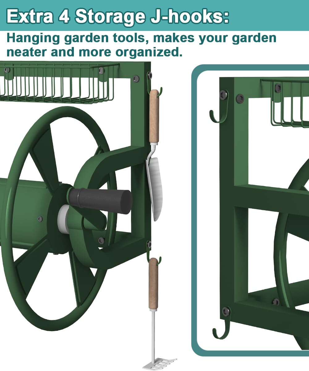 Artigarden brass connector provides a durable, smooth water flow for steady watering.