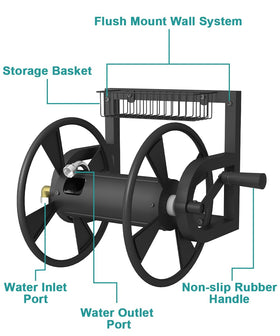 Artigarden detachable storage basket keeps nozzles and gloves organized.