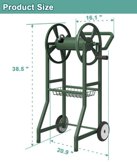 Artigarden smooth hand crank and non-slip handle for easy winding