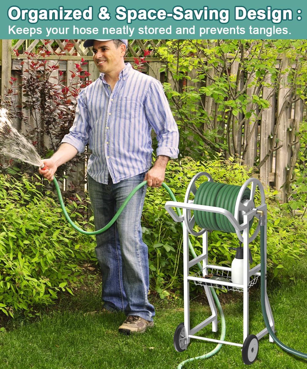 Artigarden hand crank with leak-free outlet ensures smooth operation during watering.