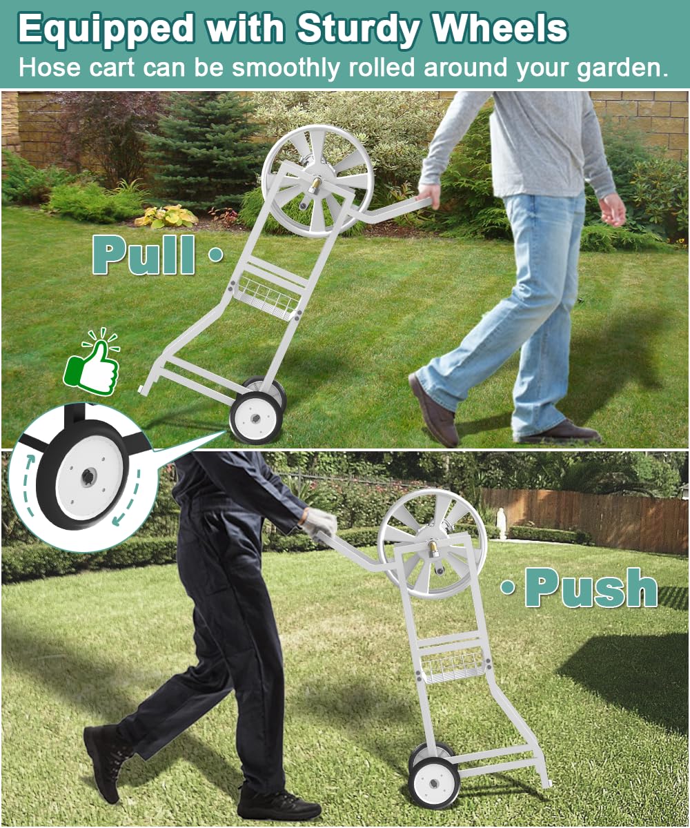 Artigarden powder-coated steel frame resists weather and corrosion for durability.