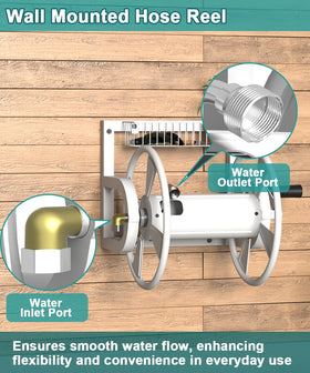 Artigarden outdoor hose reel suitable for yard and patio tasks.