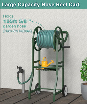 Artigarden powder-coated steel finish on the cart for durability
